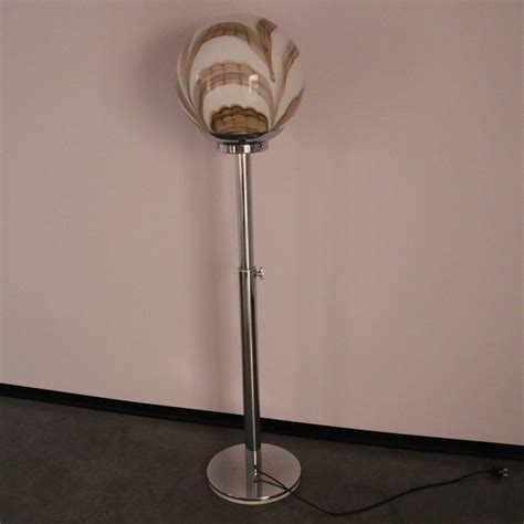 Floor Lamp With Murano Glass Italy 1960s 136886