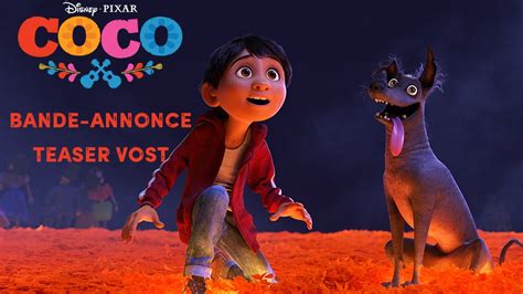 coco bande annonce teaser vost disney be youtube