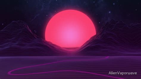 Sunrise Vaporwave By Alienvaporwave Redbubble