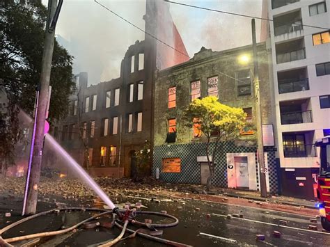 Fire And Rescue Nsw Continues To Douse Major Fire In Multi Storey