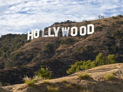 Hollywood In Los Angeles Traumfabrik Touristen Und Film