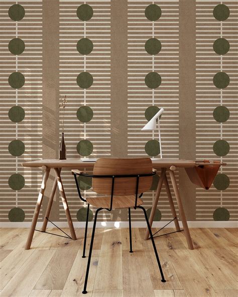 Nomalanga Cocoa And Olive Wallpaper By Forbes Masters Mitchell Black