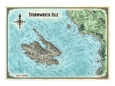 Mike Schley Dragons Of Stormwreck Isle Battle Map Prints