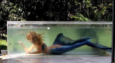 Trina Mason South Florida Mermaid Explains Aquaphilia Video Photos