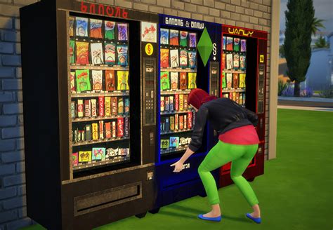 Budgie2budgie Simlish Recolor Of Sg5150′s Vending Emily Cc Finds