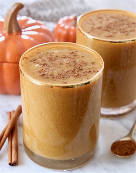 Healthy Vegan Pumpkin Smoothie Recipe