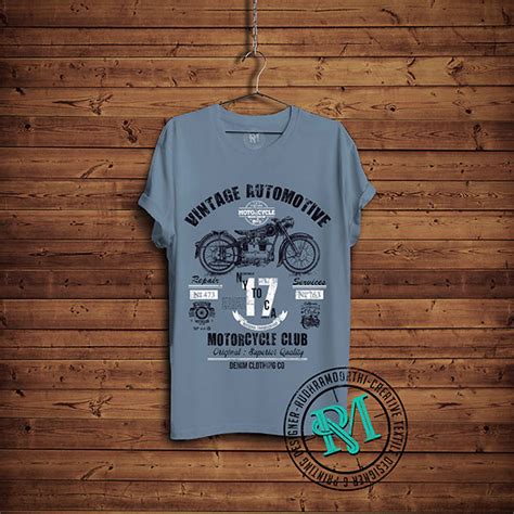 Vintage Automotive Graphic Tees On Behance