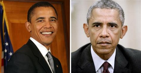 12 Before And After Photos Of Us Presidents Showing How They Aged In