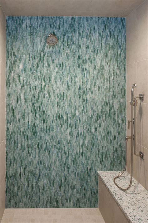 These Creative Bathrooms Prove The Power Of Blue And Green Tile Green