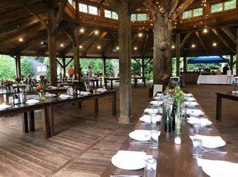 Rustic Pavilion Wedding at Fernstone Retreat | Farm table wedding, Rustic, Pavilion wedding