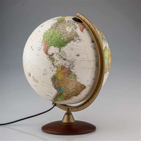 Colombo Raised Relief Globe Shop Decorative Desk Globes Ultimate Globes