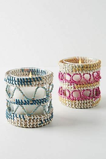 Hand woven from wicker and rattan. Pin by Lisa on Thrift Store/Garage Sale Makeovers | Candle ...