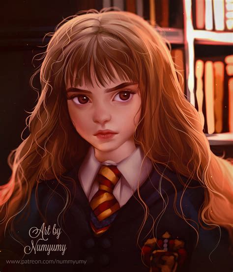 Hermione Granger Wizarding World And More Drawn By Numyumy Danbooru