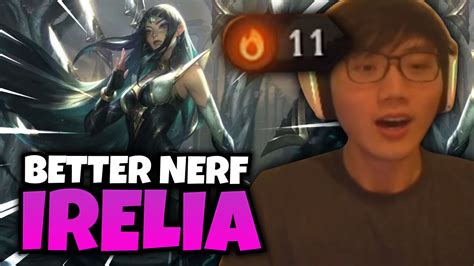 Better Nerf Irelia Tft Youtube