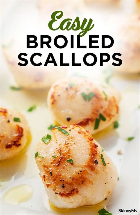 Find healthy scallop recipes including broiled and baked scallop recipes, from the food and nutrition experts at eatingwell. Easy Broiled Scallops | Recipe | Easy scallop recipes ...