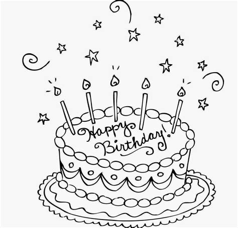 32 Awesome Image Of Birthday Cake Drawing Kuchen Zeichnung Süße