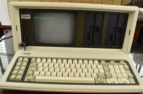 Rare Vintage 1983 Model Compaq 101709 Portable Computer For Sale Online