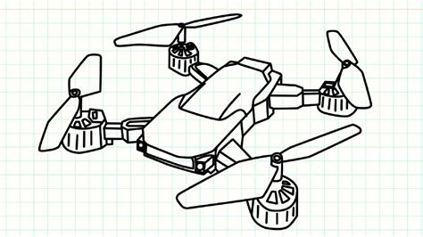 How To Draw A Drone Drone Drawing Easy Drawing Tutorials Youtube
