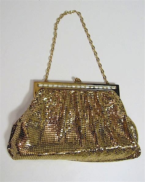 Vintage Whiting And Davis Gold Mesh Purse By Irefuse2growup On Etsy
