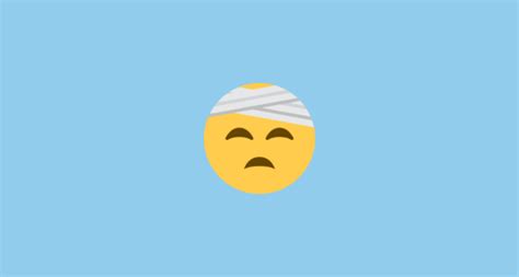 🤕 Face With Head Bandage Emoji On Twitter Twemoji 120