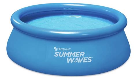 Buy Polygroup Summer Waves 8ft Quick Up Paddling Pool Pools And