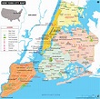Nyc City Map | Color 2018