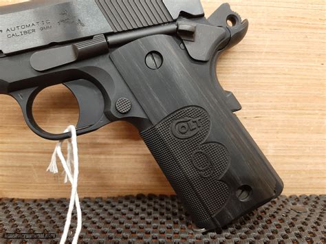 Colt Wiley Clapp Lw Commander 9mm Novak 9 Sh Blued Talo Colt O4842wc