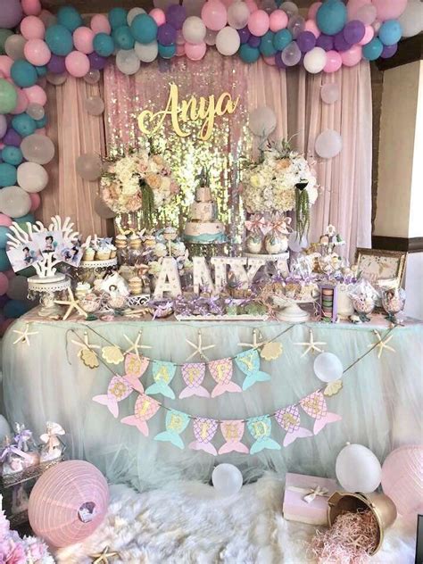 Under The Sea Birthday Party Ideas Photo 1 Of 21 In 2020 Sea