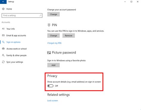 If you want to remove a password that you have assigned to the account on your laptop, you will need to be logged in with an administrator account. How to remove your email from the Windows 10 login screen