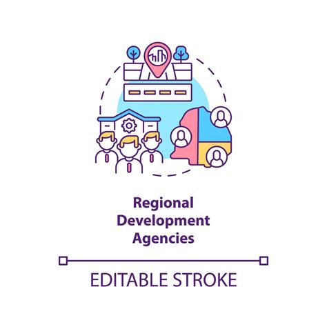 Regional Development Agencies Concept Icon Community Development