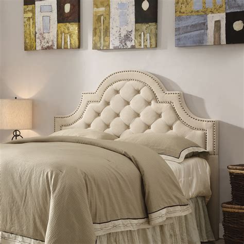 Buy Ojai Queen Tufted Upholstered Headboard Beige Online At Lowest