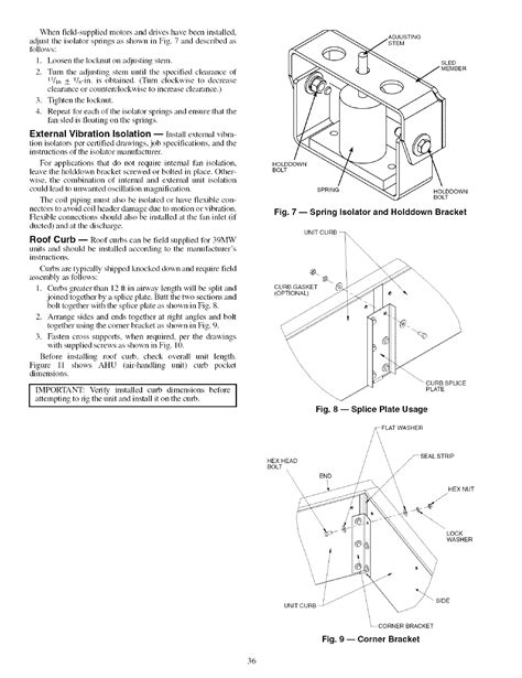 Carrier Air Handler Installation Manual