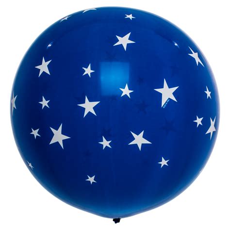 Buy The Qualatex Giant Balloon 36 90cm With Stars Print Online At