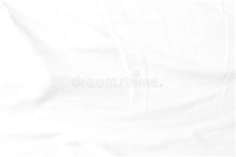 White Crumpled Cloth With The Soft Wave And Wrinkled Texture Background