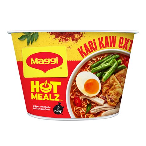 Maggi Hot Mealz Instant Bowl Noodles Curry NTUC FairPrice