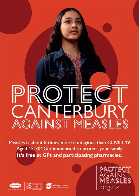 Measles And Young People Are You Immunised Canterbury Dhb