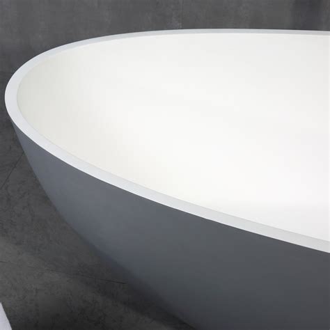 Eviva Viva Free Standing 60 Inch Solid Surface Bathtub Is One Of The