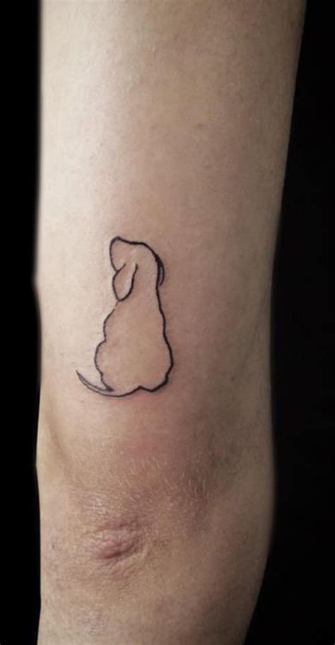 30 Cute Small & Simple Dog Tattoo Ideas for Women Animal Lovers – MyBodiArt