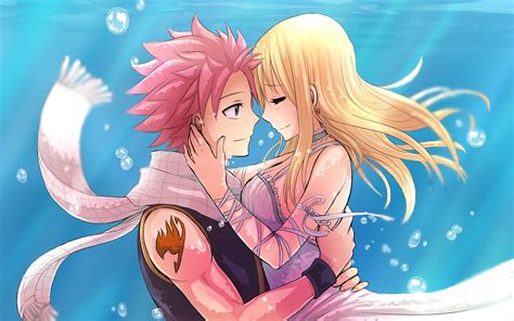Anime Natsu X Lucy Love Wallpapers Wallpaper Cave