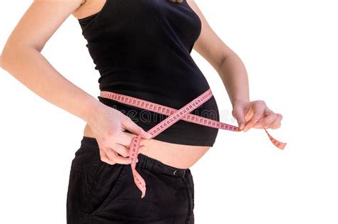 Belly Measurement Stock Image Image Of Diet Iron Leisure 99621