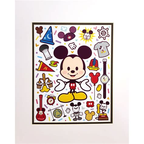 Disney Artist Print Jerrod Maruyama Iconic Mickey Mouse