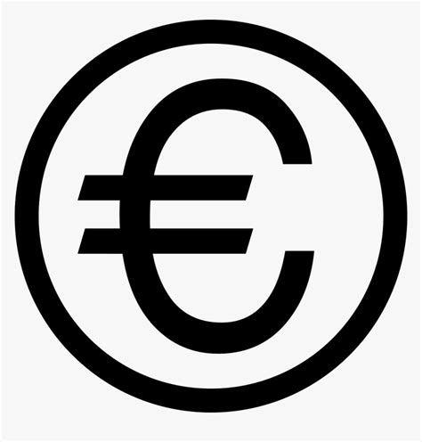 Transparent Jpeg Euro Sign Euro Icon Png Png Download Kindpng