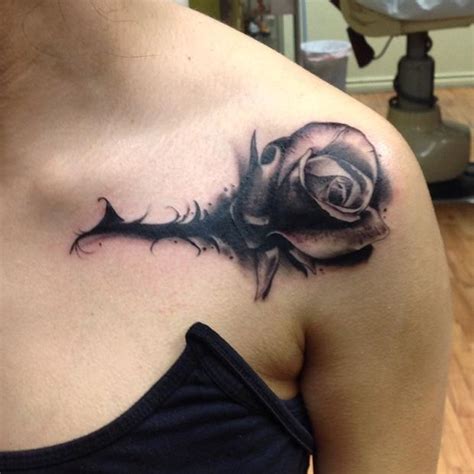 42 Totally Awesome Black Rose Tattoo That Will Inspire You To Get Inked