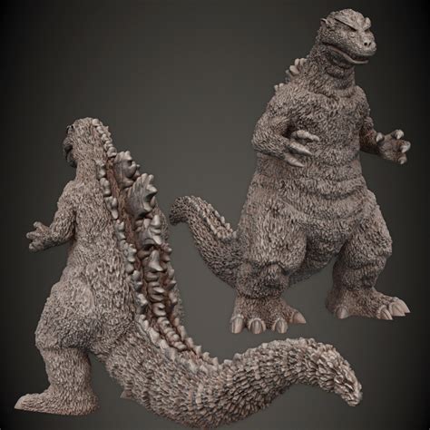 Stl File Godzilla 1954 👹・3d Printable Model To Download・cults