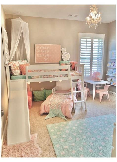 40 Girls Bedroom Ideas With An Awesome Play Space Big Girl Bedrooms