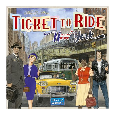 The longer the routes, the more points they earn. Ticket To Ride New York Board Game | Buy online at EH Gaming