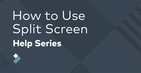 How To Make A Split Screen Video Split Screen Video Editor Filmora