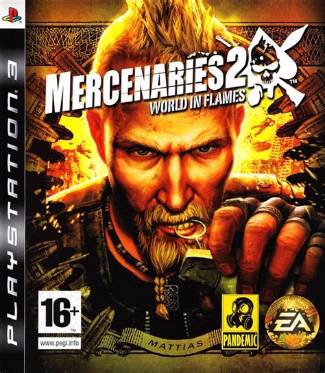 Mercenaries 2 World In Flames 2008 Box Cover Art Mobygames