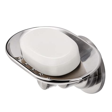 Jiepai Suction Cup Soap Dish Elegant Suction Cup Soap Holder Wall