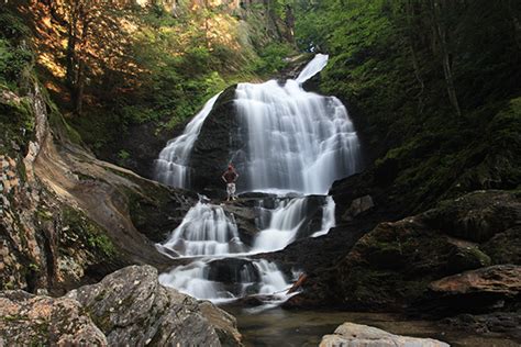 Waterfalls Near Stowe Vermont